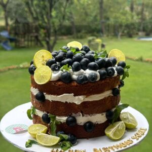 BLUEBERRY LEMON CAKE