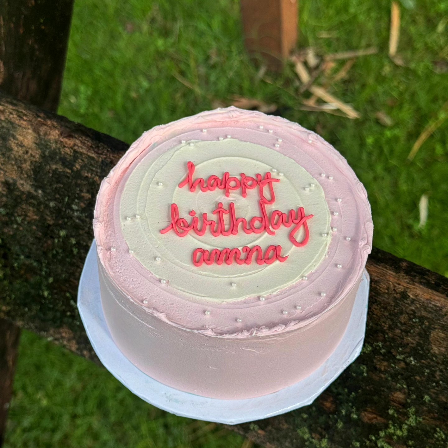 Mini Pink Cake - Image 3