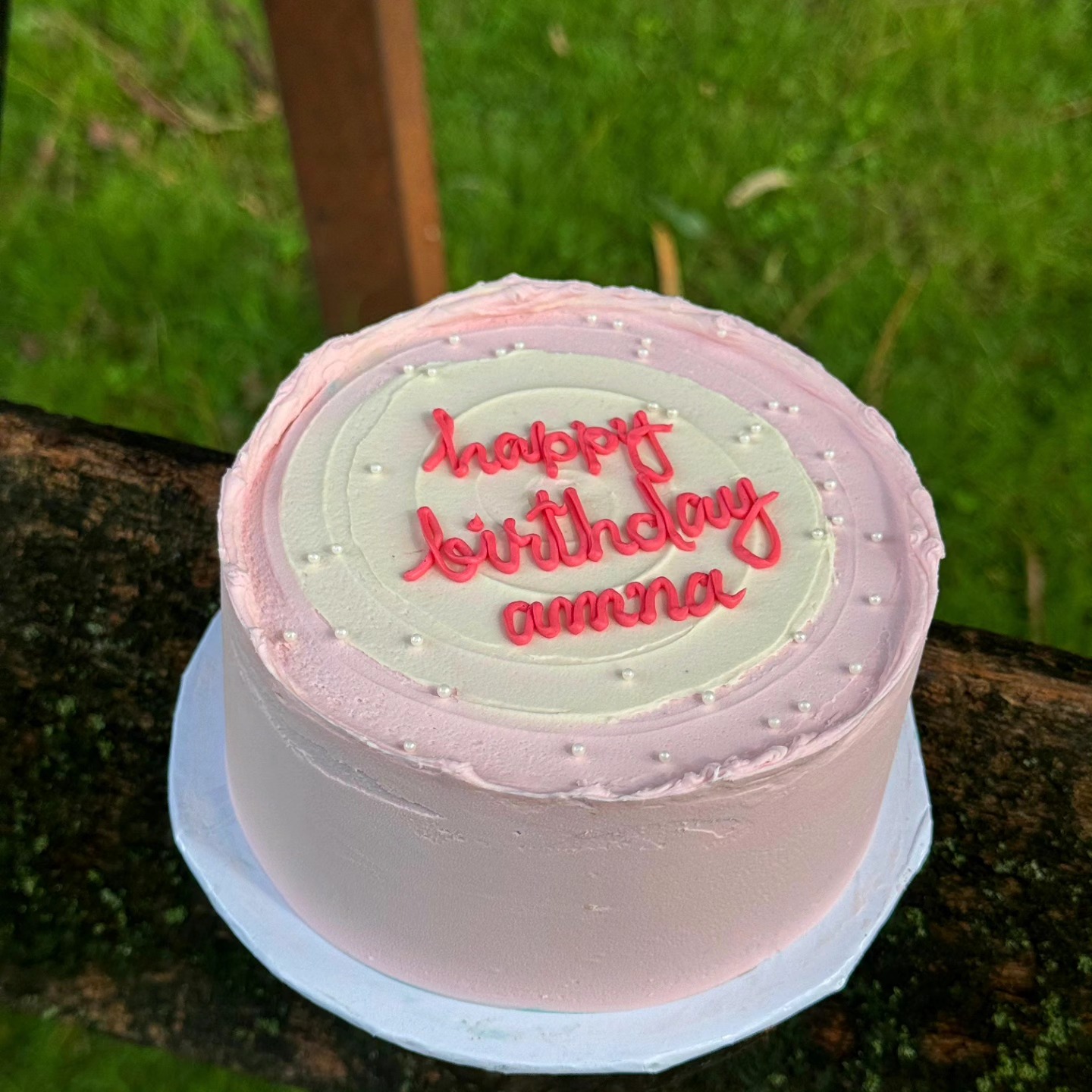 Mini Pink Cake - Image 4